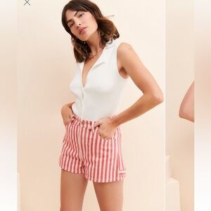 Carpenter Striped Shorts
